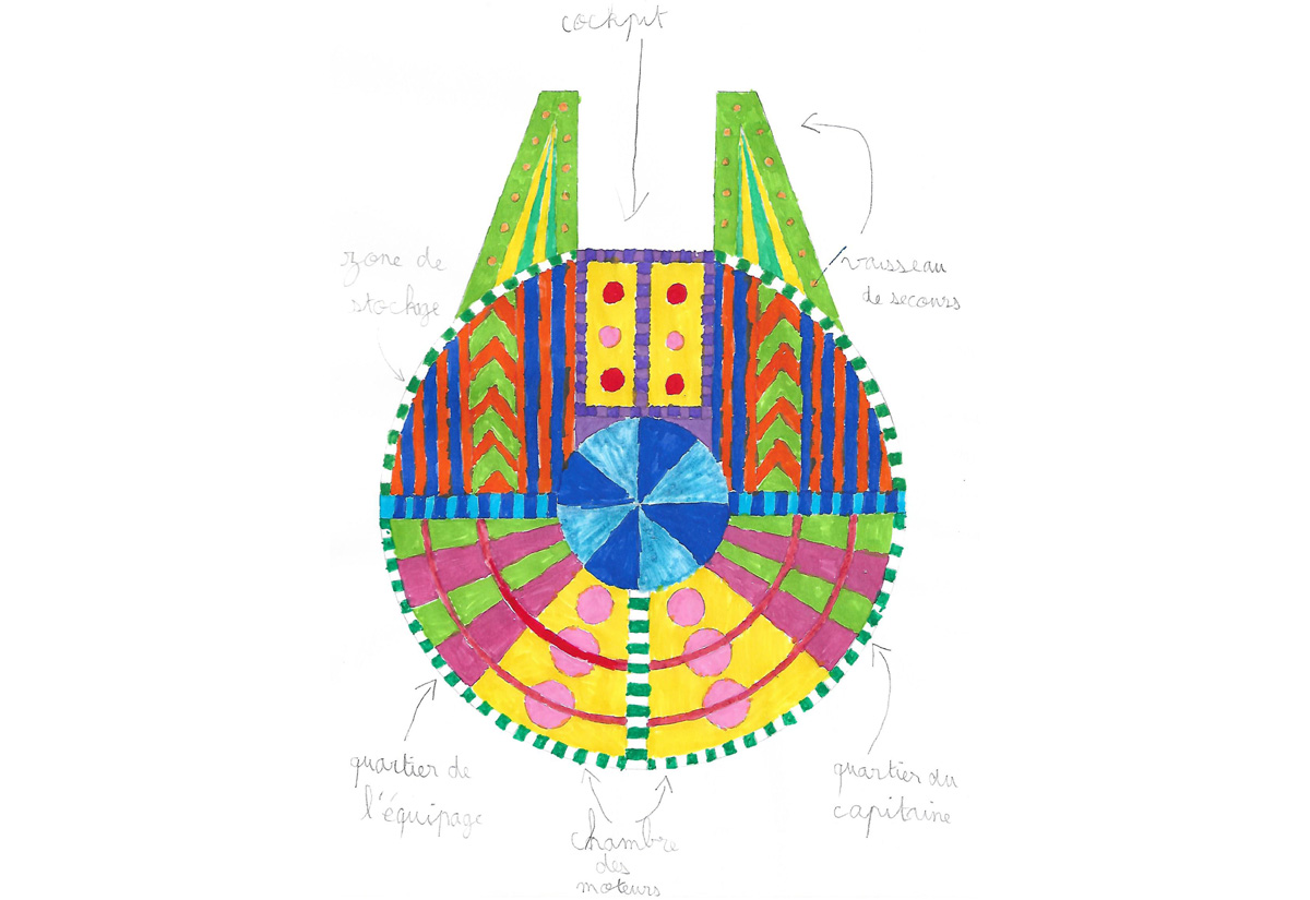 Defi Dessin Dessine Le Plan D Un Vaisseau Spatial Curionautes Des Sciences